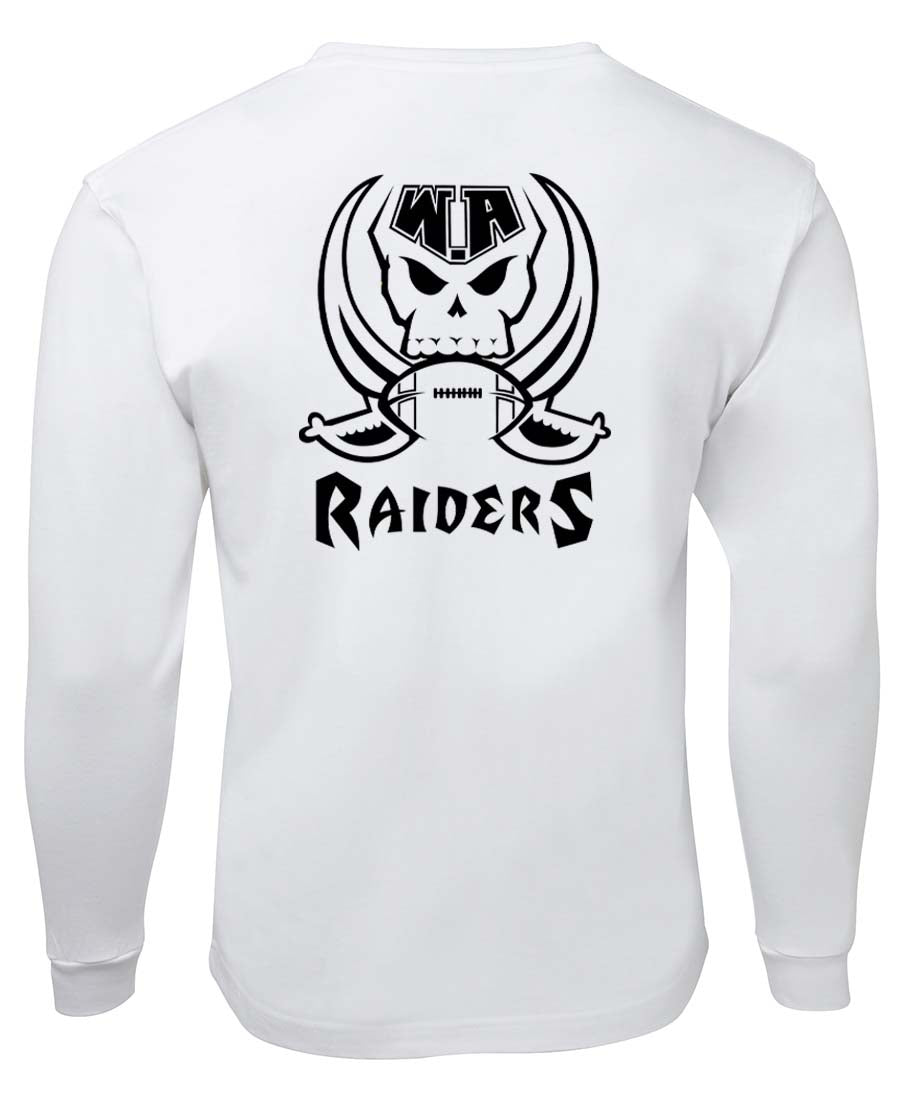 GW double sided RAIDERS LONG SLEEVE T-SHIRTS