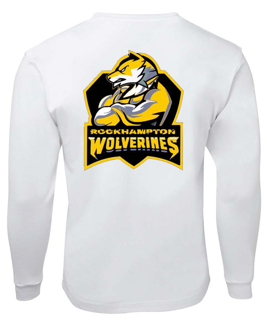 Rockhampton Wolverines Long Sleeve Double sided T-shirt