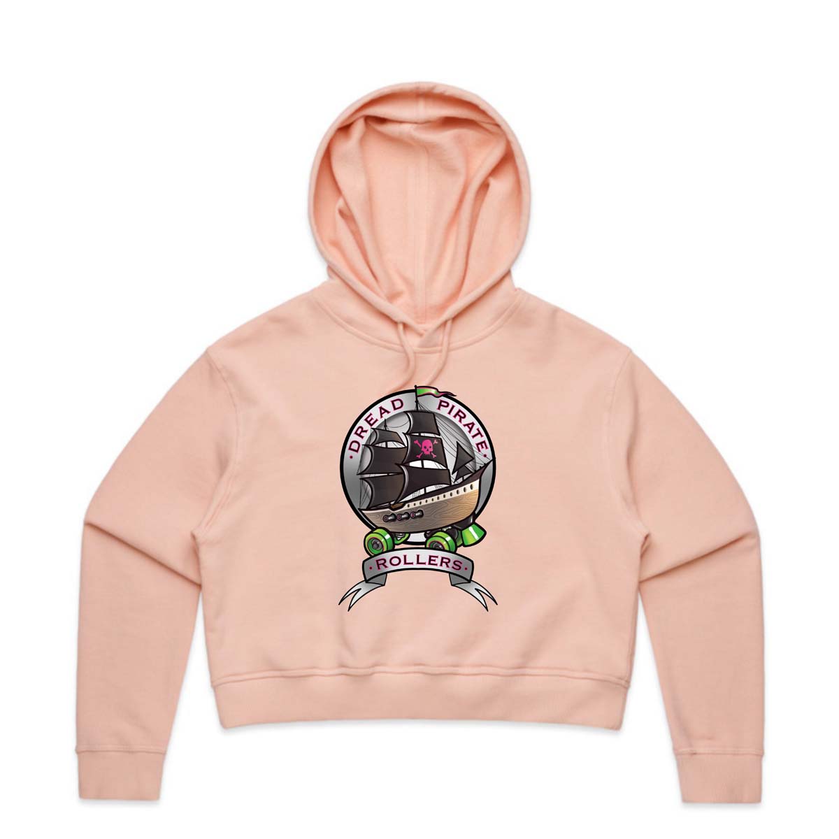 Dread Pirate rollers Cropped Hoodie