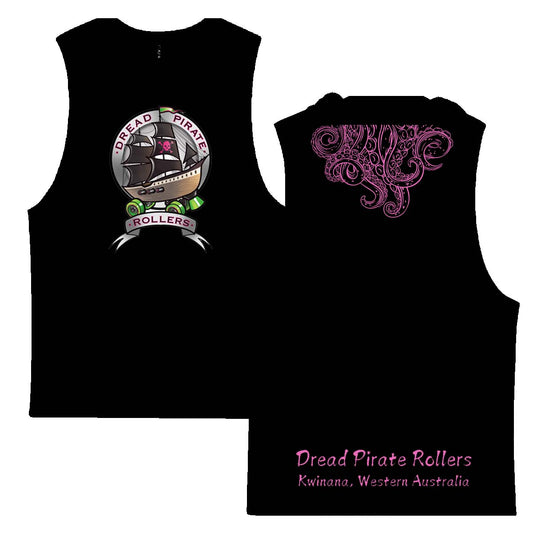 Dread Pirate rollers Ladies Muscle T double sided