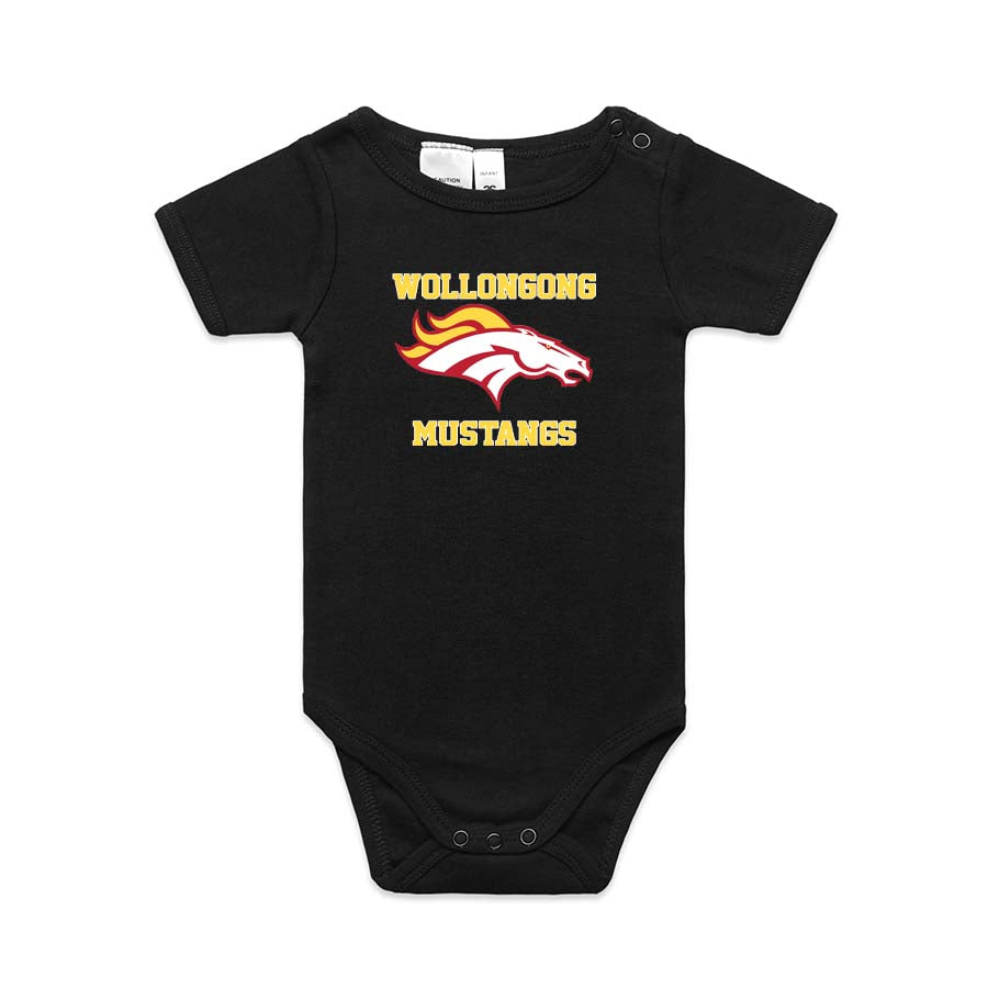 Wollongong Mustang Classic Baby One Piece