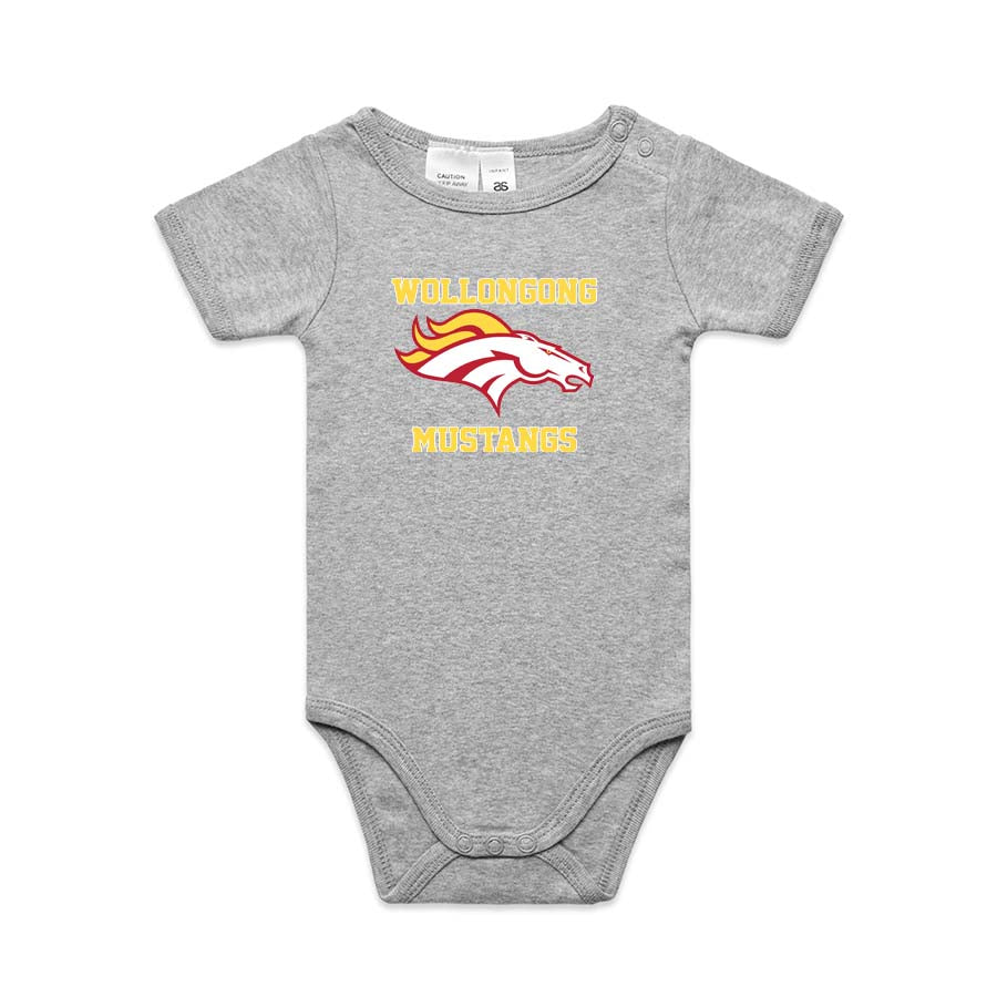 Wollongong Mustang Classic Baby One Piece