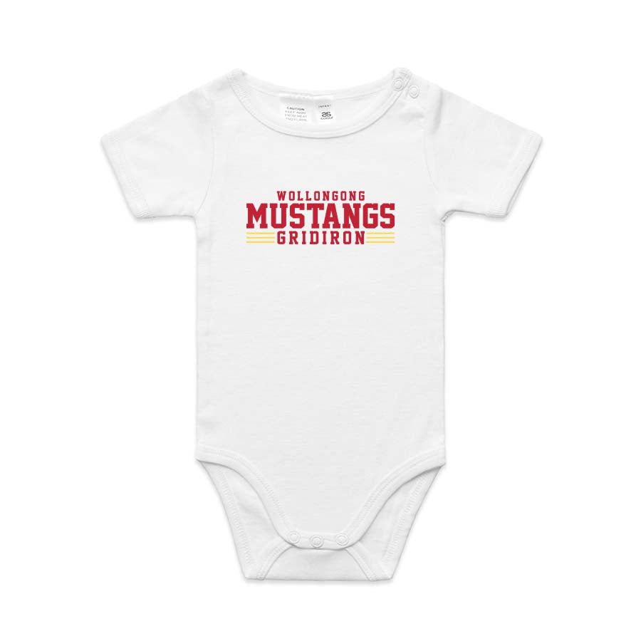 Wollongong Mustang Baby One Piece