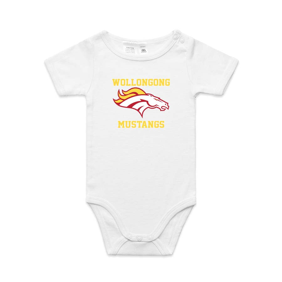 Wollongong Mustang Classic Baby One Piece