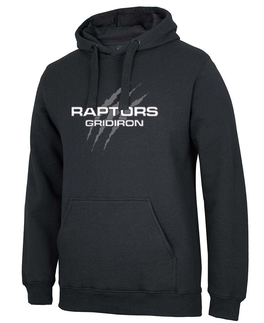 Raptors Gridiron Logo Hoodie