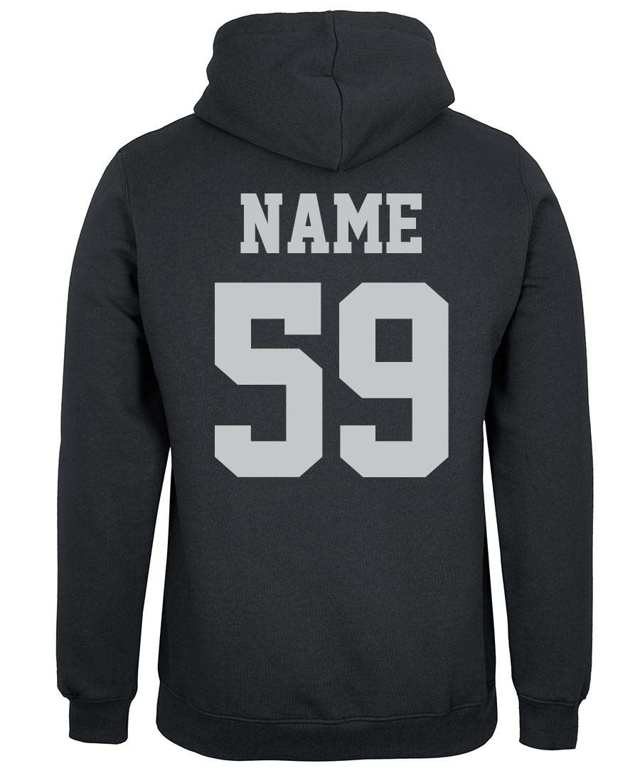 Raptors Gridiron Logo Hoodie