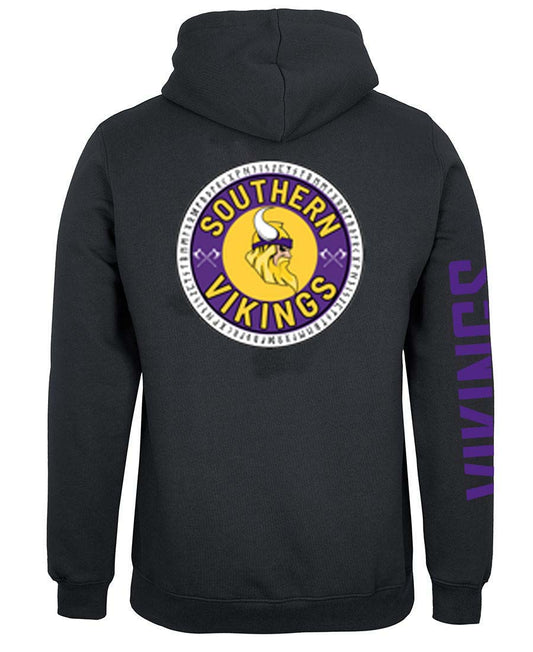 Southern Vikings Double sided Zipped Logo Hoodie