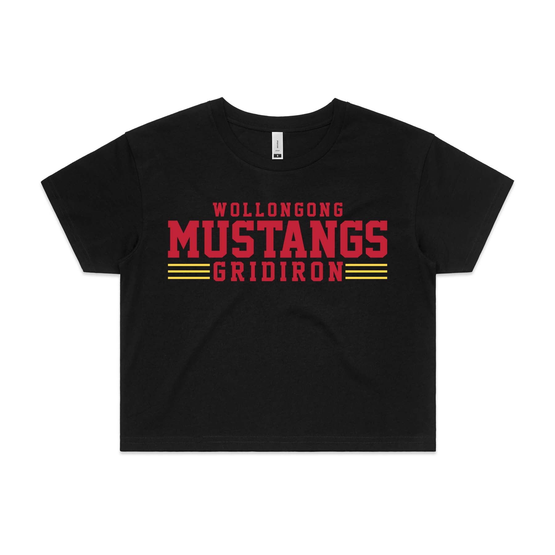 Wollongong Mustang Cropped T-shirt
