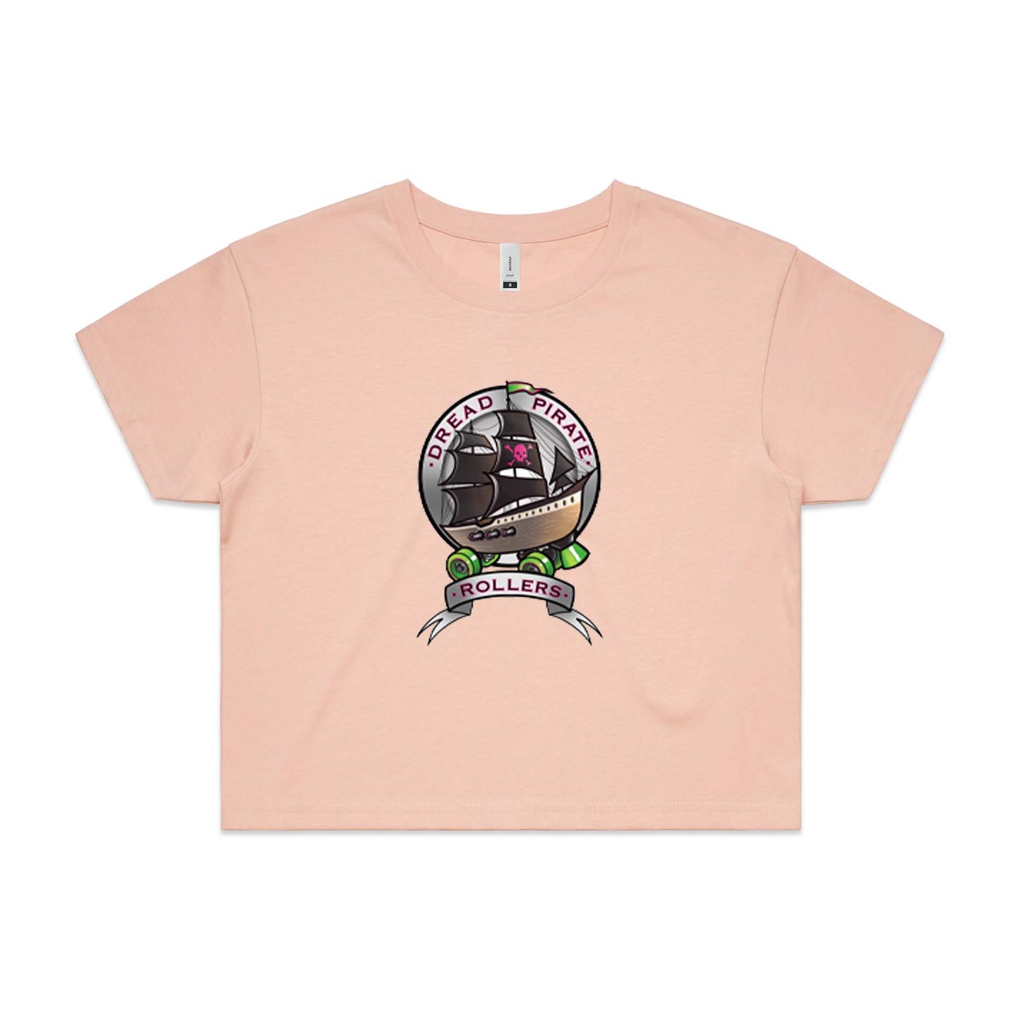 Dread Pirate Rollers Cropped T-shirt