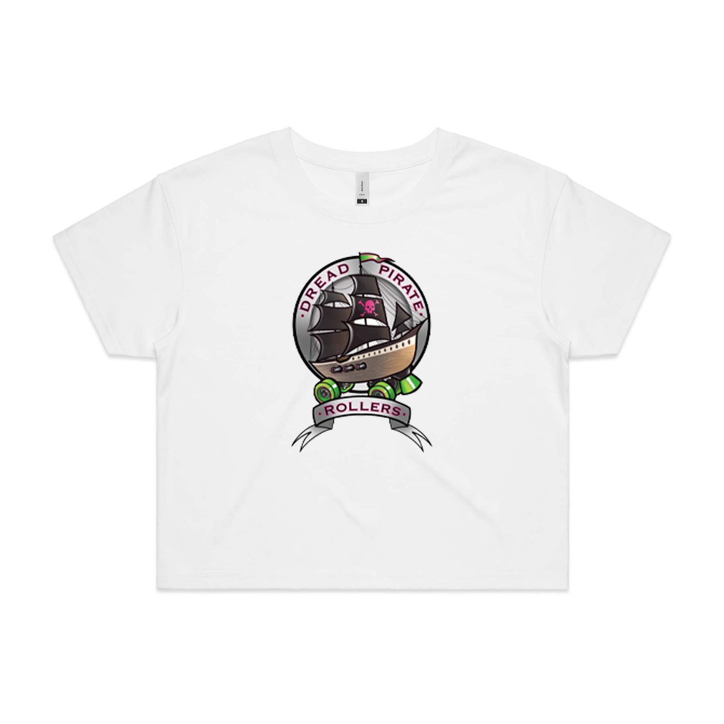 Dread Pirate Rollers Cropped T-shirt