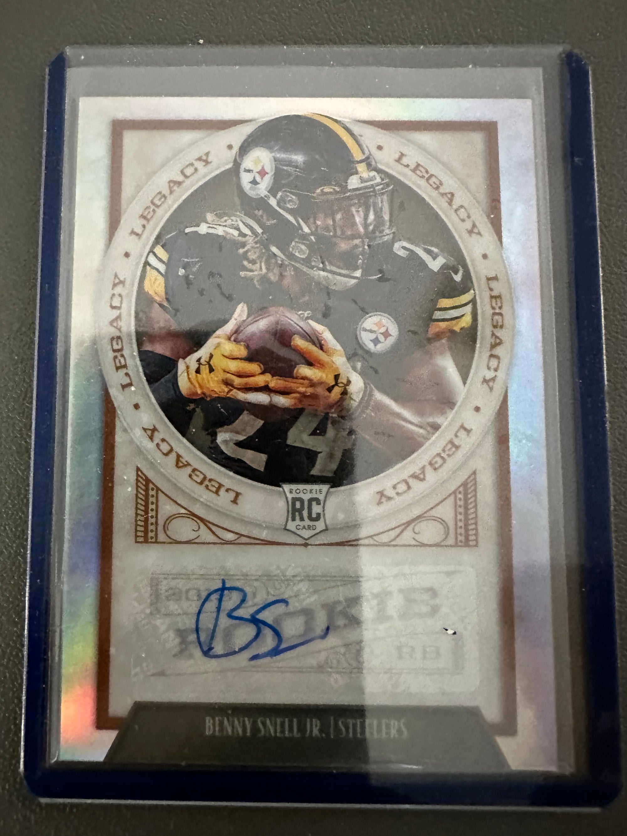 2019 Chronicles Legacy Silver Benny Snell Jr. Rookie Auto 79/99!