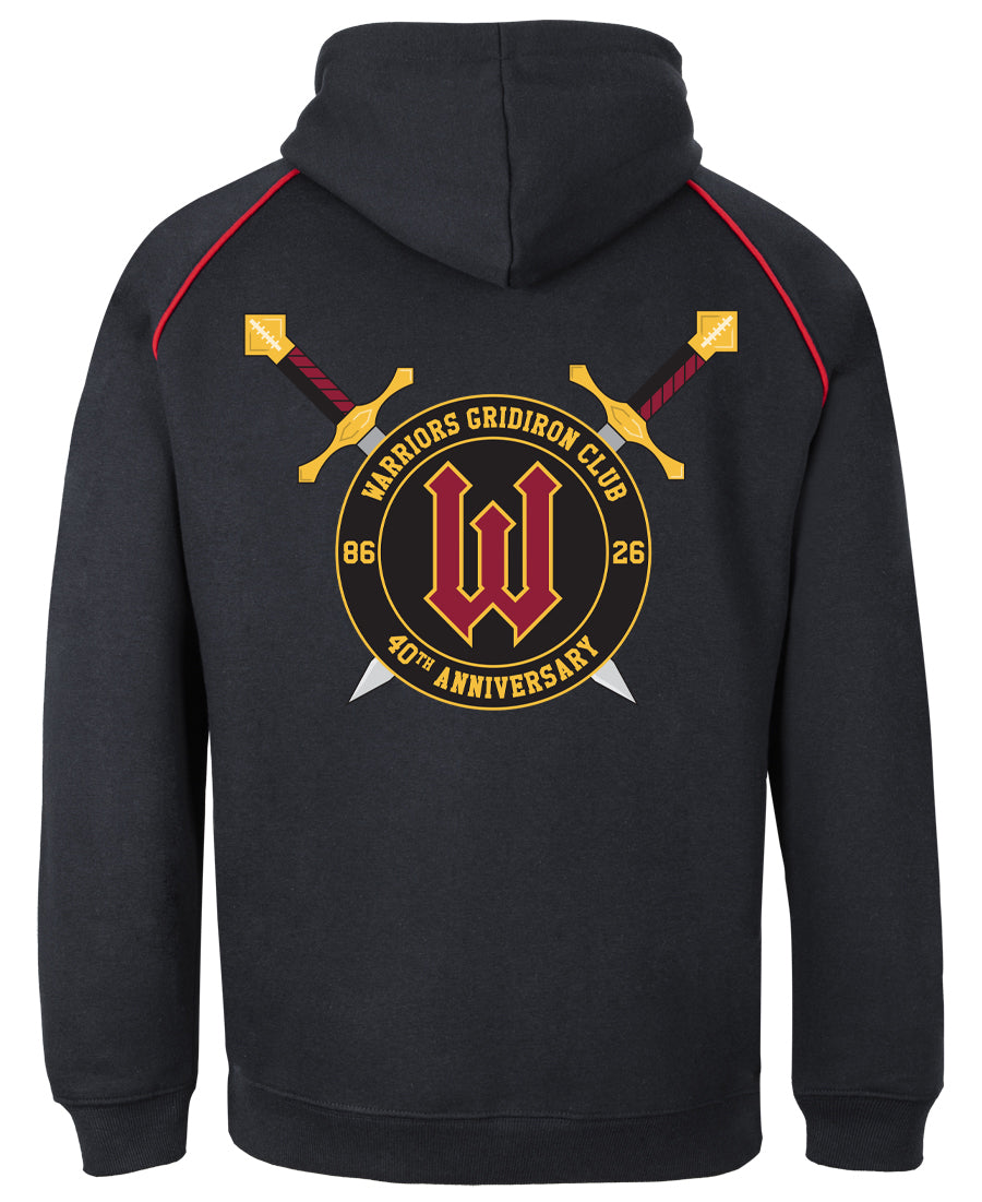 Warriors 40th Hoodie double sided