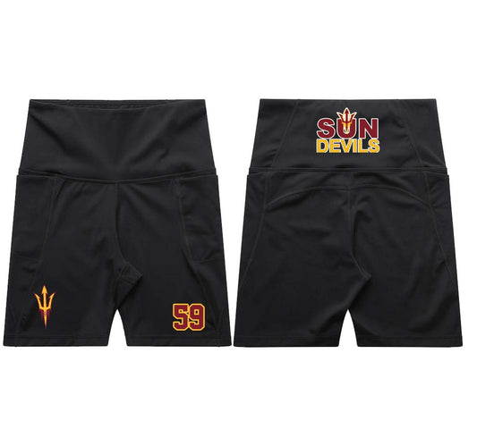 Sun Devils Bike Shorts
