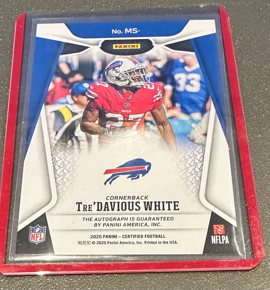Certified Tre'Davious White Mirror Signatures Auto