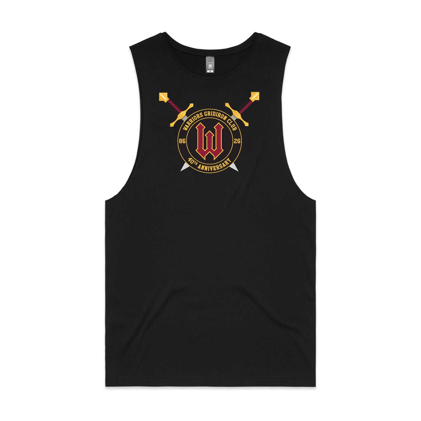 Warriors 40th Muscle tee