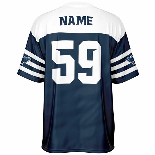 Gridiron Victoria Throwback Retro Football Jersey