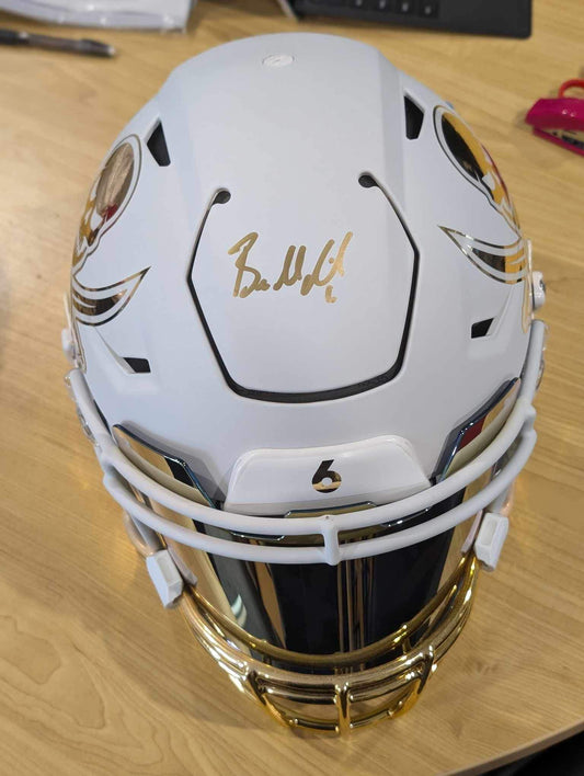 Baker Mayfield Tampa Bay Signed Flex Helmet