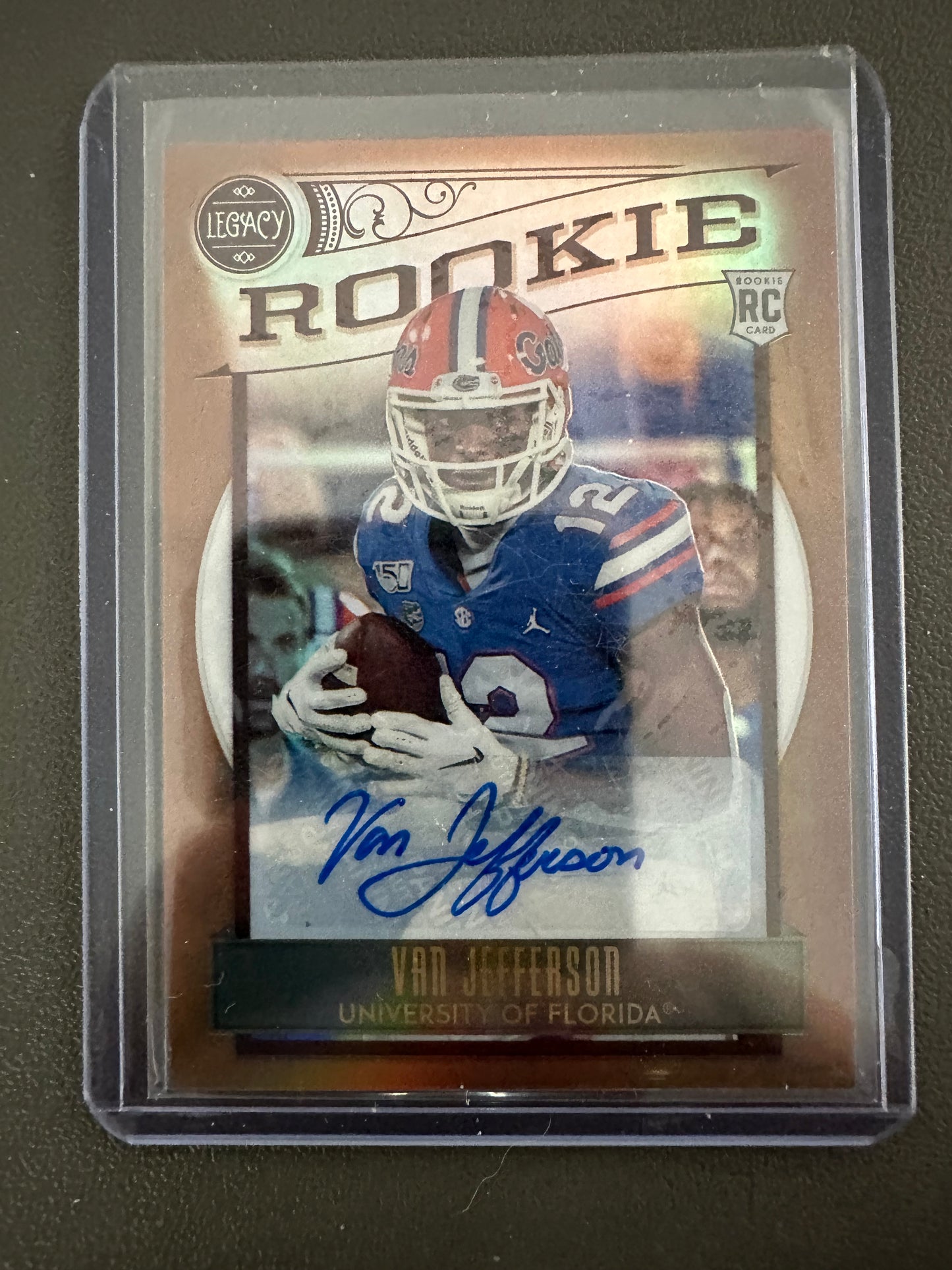 2020 Legacy VAN JEFFERSON AUTO ROOKIE Premium Penmanship Atlanta Falcons Rams RC