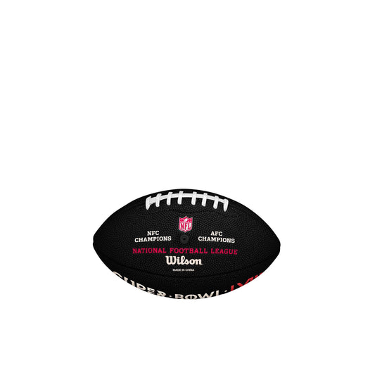 Super Bowl LVIII soft touch mini black