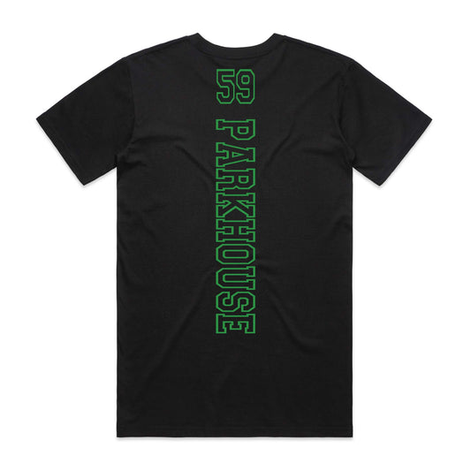 Gladiator colour fade Double Sided Logo / Name T Shirt