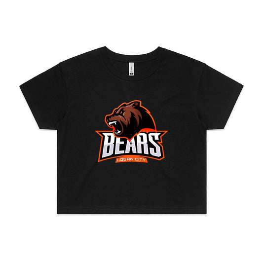 Logan City Bears Cropped T-shirt