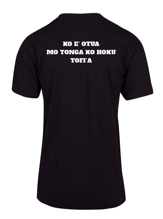 WA WATRL/ Tonga text Logo T-Shirt Double sided