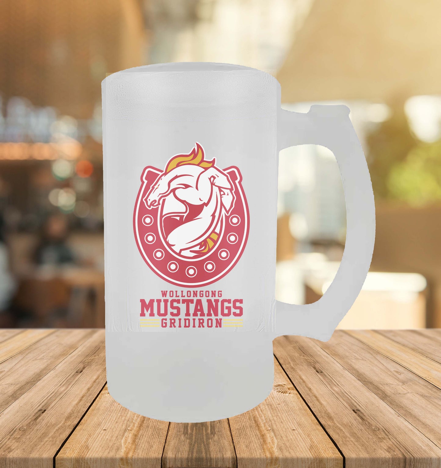 Wollongong Mustangs Beer Stein