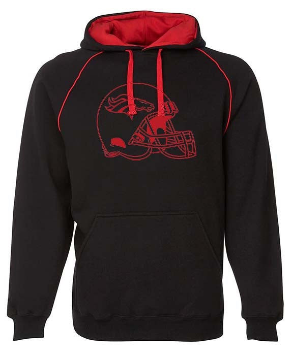 Wollongong Mustangs Contrast Hoodie Kids