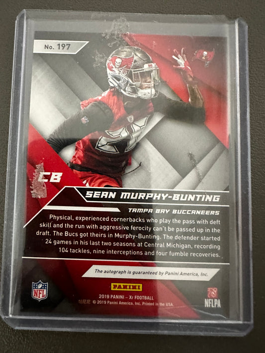 Sean Murphy-Bunting 2019 Panini XR AUTO AU, 02/199 Autographs Auto