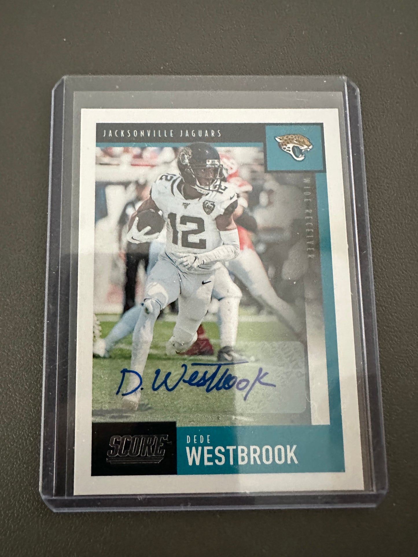 Dede Westbrook 2020 Score auto Jacksonville Jaguars Oklahoma Sooners