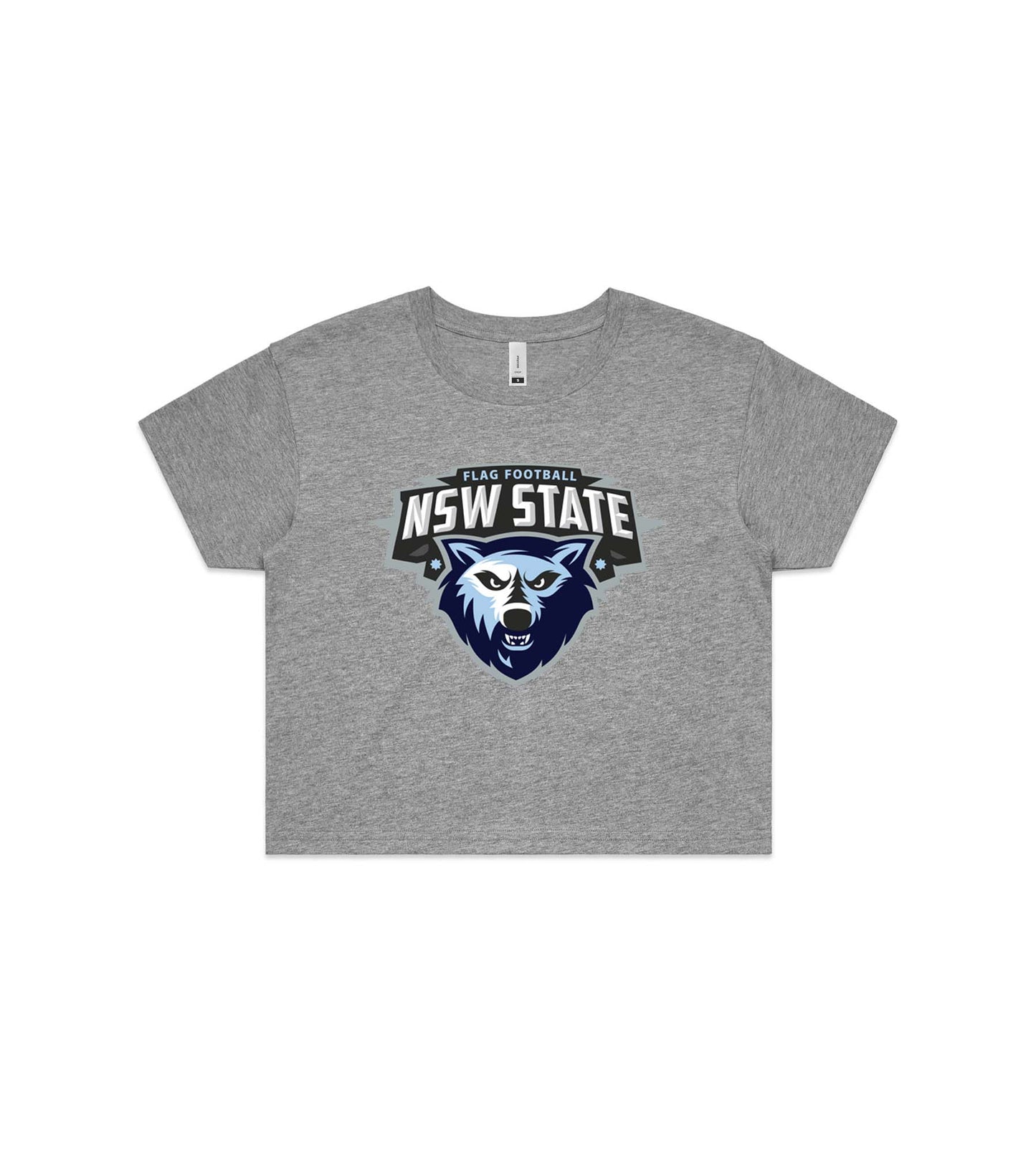 Flag Football NSW Cropped Tee - ladies