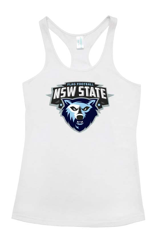 Flag Football NSW Ladies T-Back Top