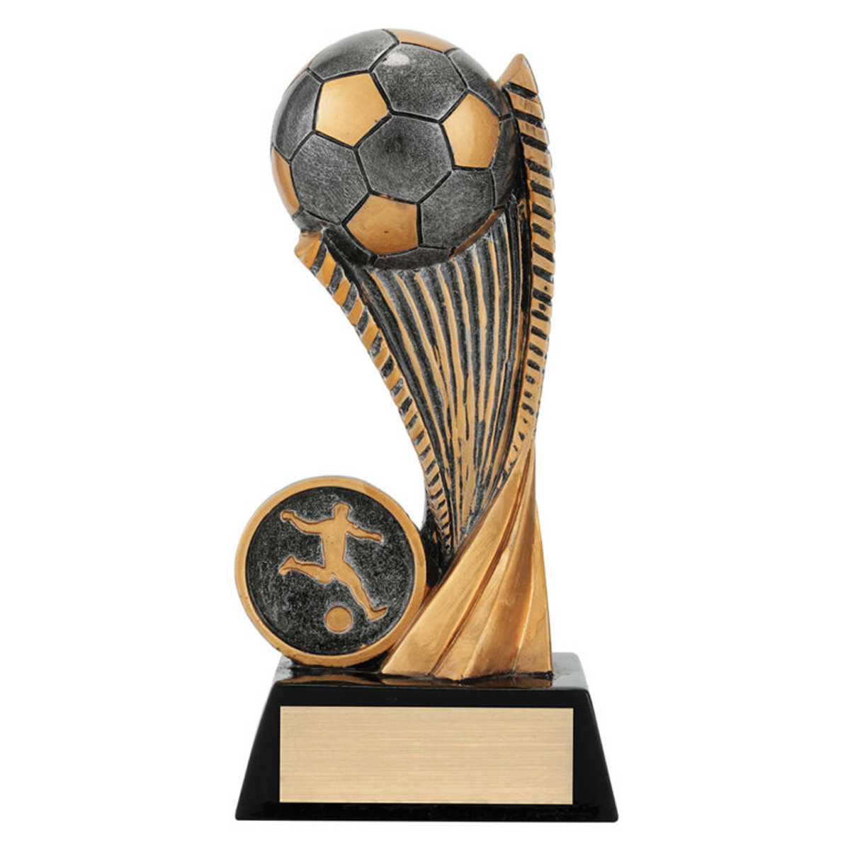 Football Arch Trophy Antique Silver 3 sizes