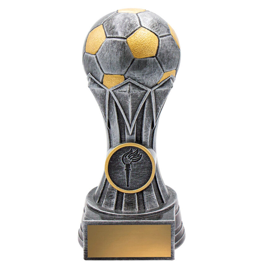 Football GEM Antique Silver 5 sizes