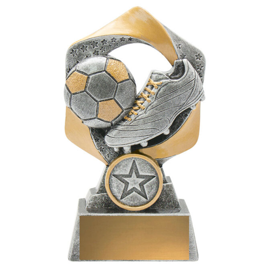 Football Hype Antique Silver & Gold 3 sizes