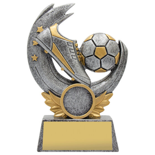 Football Lunar Antique Silver 3 sizes