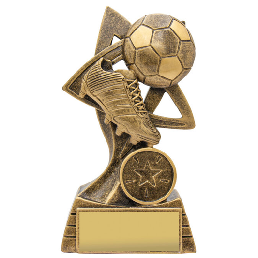 Football Spinifex Trophy Antique Gold 2 Sizes