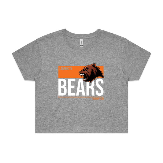 Logan City Bears Cropped T-shirt box design