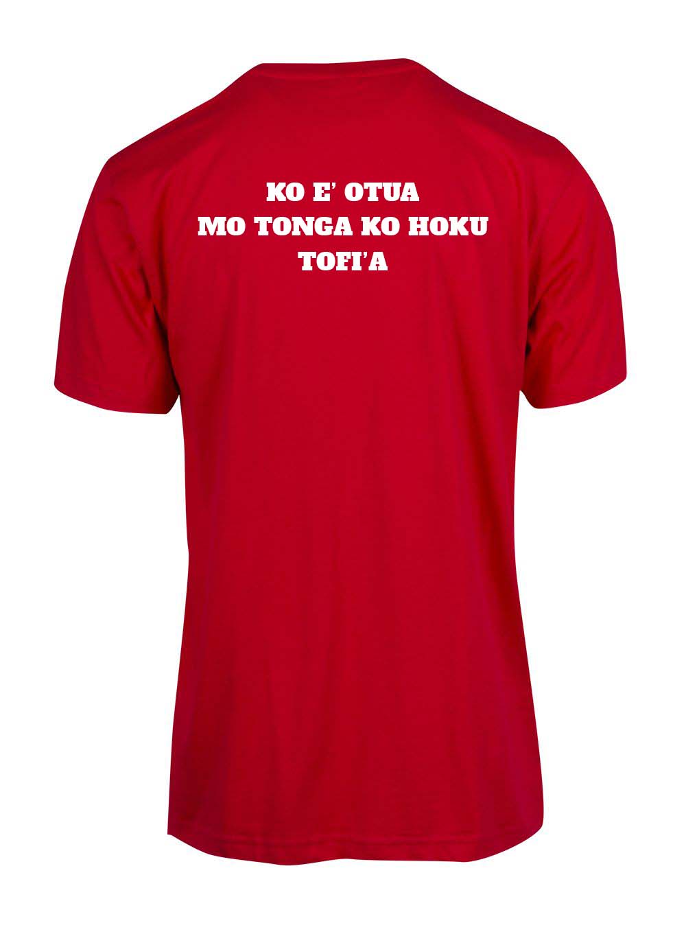 WA WATRL/ Tonga text Logo T-Shirt Double sided