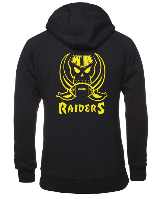 WA Raiders Zipped Logo Hoodie
