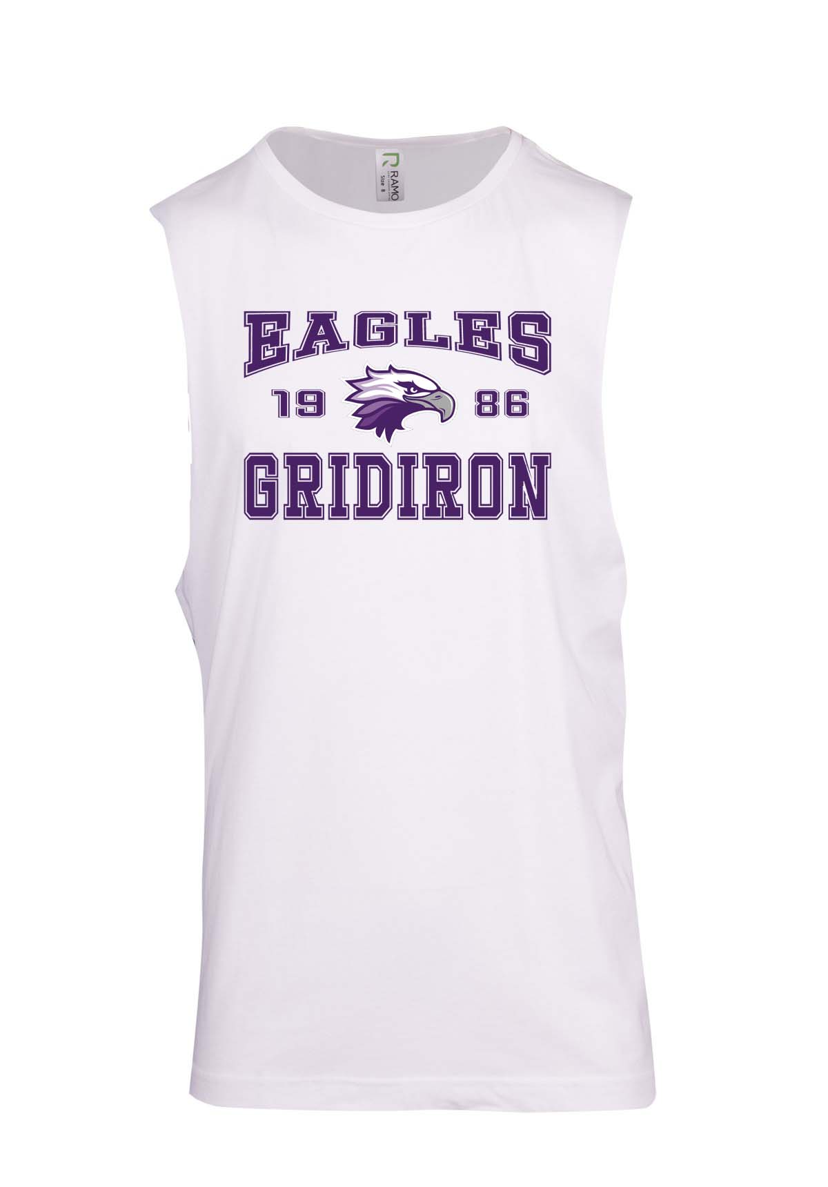 Eagles Gridiron 86 Logo Muscle Tee