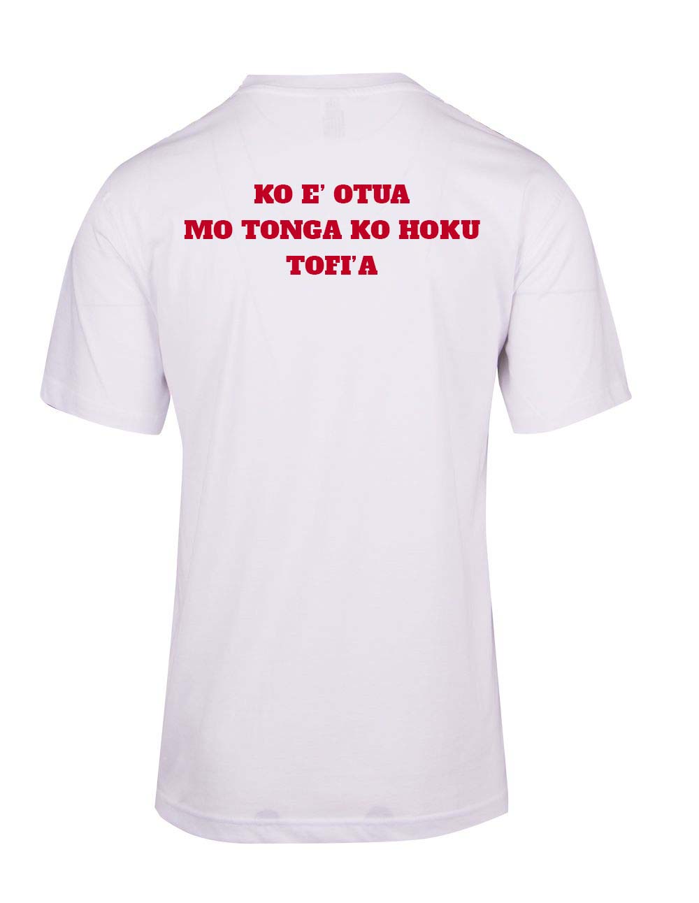 WA WATRL/ Tonga text Logo T-Shirt Double sided