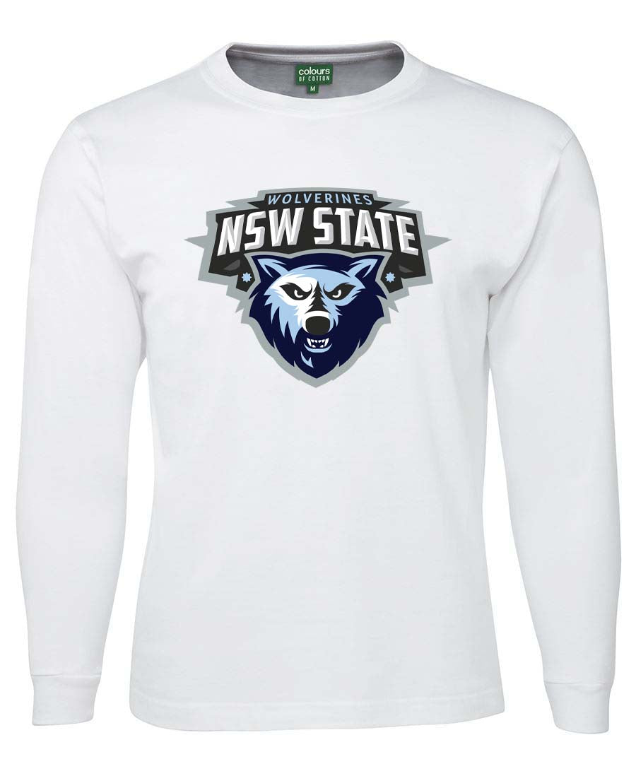 Wolverines NSW Long Sleeve state logo