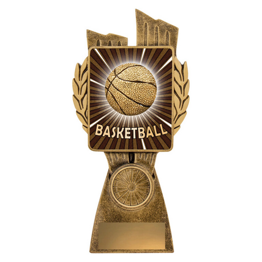basketball Antique Gold Lynx Trophy 4 Sizes