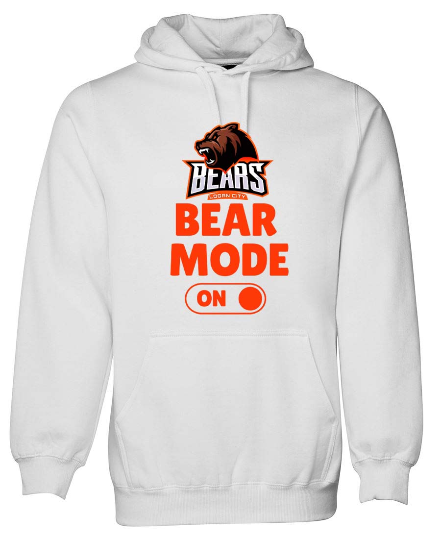 Logan City Bears - Bear Mode on Hoodie