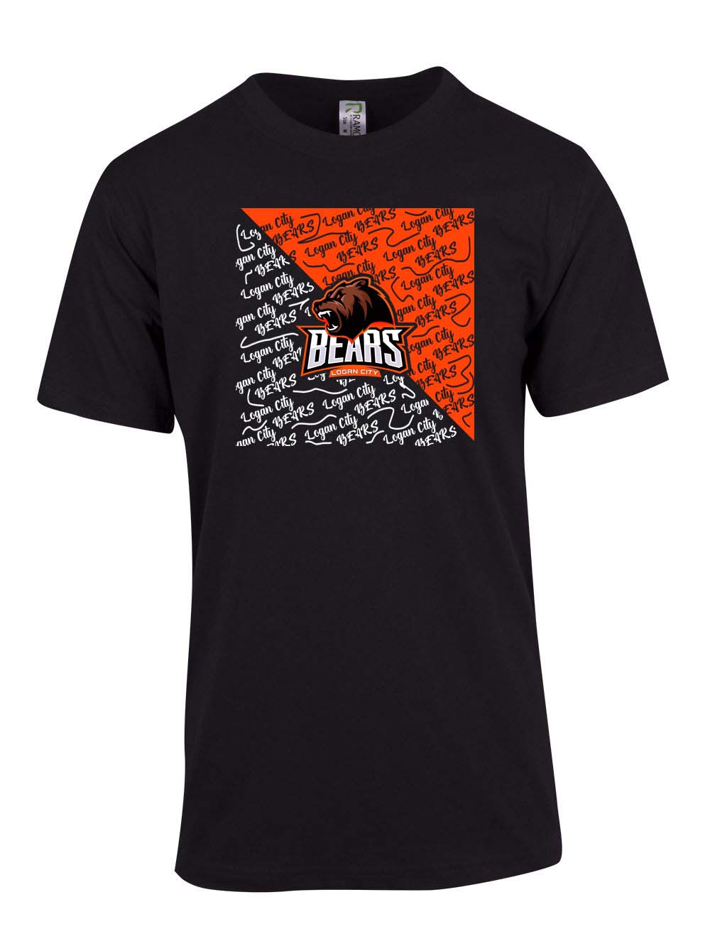 Logan City Bears Scribble Kids T-Shirt