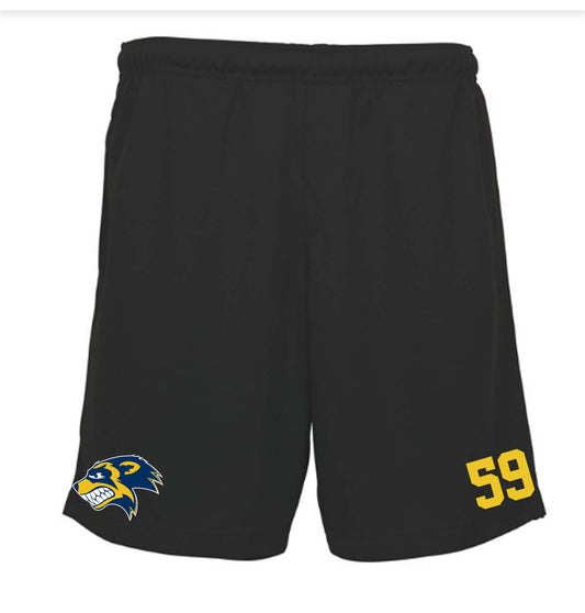 West Coast Wolverines Wendall Basketball Style Shorts With Pockets