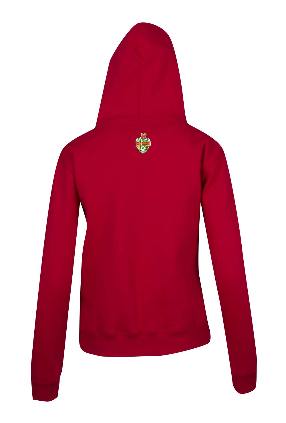 Red Dogs Spell Out Adults Logo Hoodie