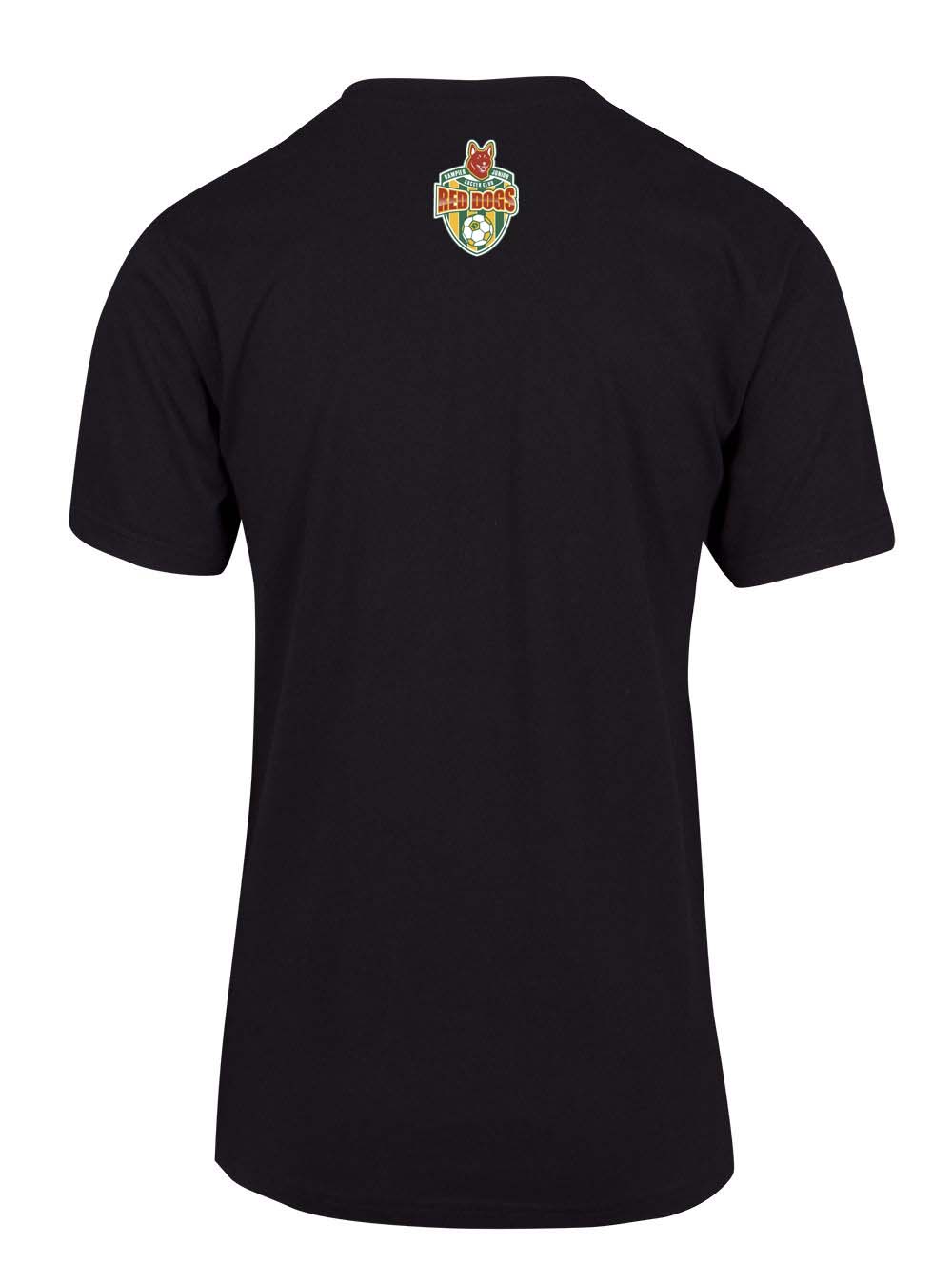 Dampier Red Dogs Adult Spell Out Logo T-Shirt Double Sided