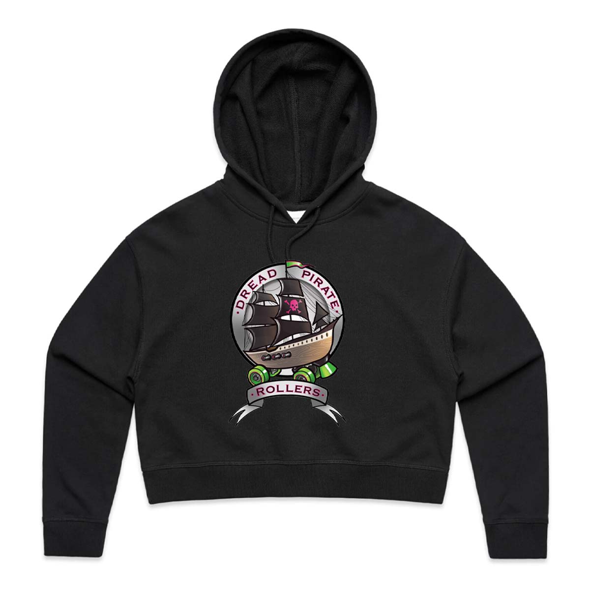 Dread Pirate rollers Cropped Hoodie